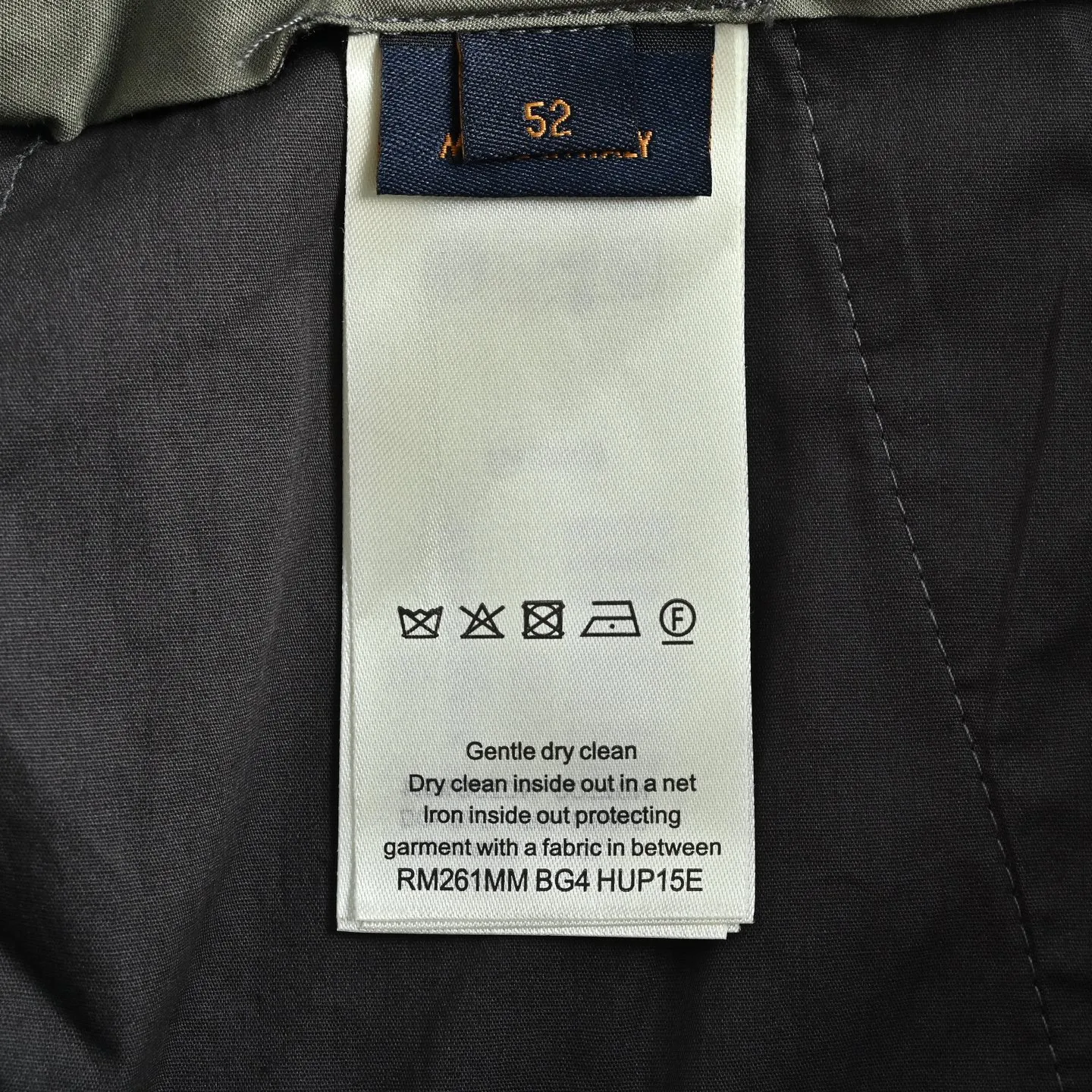 Louis Vuitton/Louis Vuitton 26ss chain wool trousers